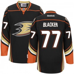 Adult Authentic Anaheim Ducks Jesse Blacker Black Team Color Official Reebok Jersey