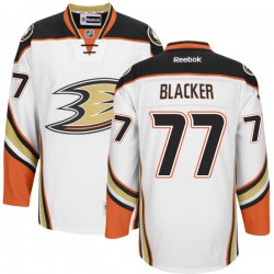 Adult Authentic Anaheim Ducks Jesse Blacker White Official Reebok Jersey