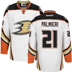 Adult Authentic Anaheim Ducks Kyle Palmieri White Away Official Reebok Jersey