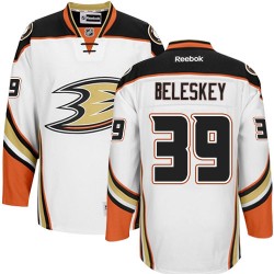 Adult Authentic Anaheim Ducks Matt Beleskey White Away Official Reebok Jersey