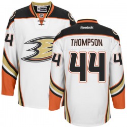 Adult Authentic Anaheim Ducks Nate Thompson White Official Reebok Jersey