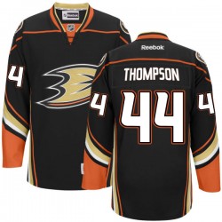 Adult Premier Anaheim Ducks Nate Thompson Black Team Color Official Reebok Jersey