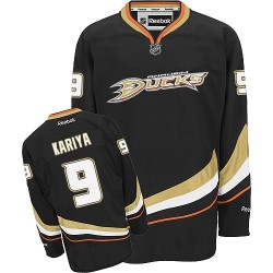 Adult Authentic Anaheim Ducks Paul Kariya Black Home Official Reebok Jersey