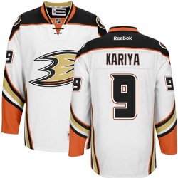 Adult Authentic Anaheim Ducks Paul Kariya White Away Official Reebok Jersey