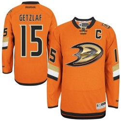 Adult Premier Anaheim Ducks Ryan Getzlaf Orange Official Reebok Jersey