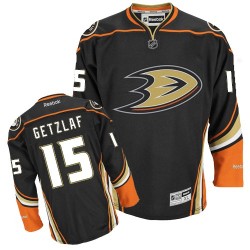 Youth Premier Anaheim Ducks Ryan Getzlaf Black Third Official Reebok Jersey