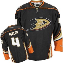Adult Premier Anaheim Ducks Cam Fowler Black Third Official Reebok Jersey