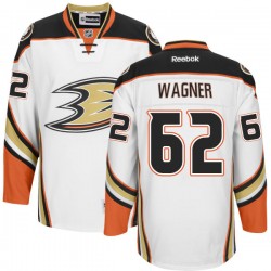Adult Authentic Anaheim Ducks Chris Wagner White Official Reebok Jersey