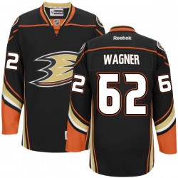 Adult Premier Anaheim Ducks Chris Wagner Black Team Color Official Reebok Jersey