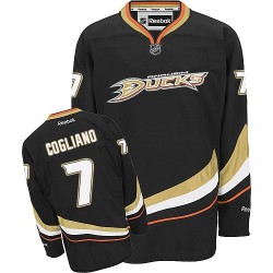 Adult Premier Anaheim Ducks Andrew Cogliano Black Home Official Reebok Jersey
