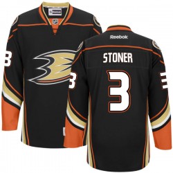 Adult Authentic Anaheim Ducks Clayton Stoner Black Team Color Official Reebok Jersey