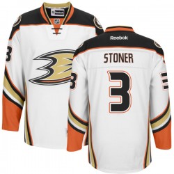 Adult Authentic Anaheim Ducks Clayton Stoner White Official Reebok Jersey