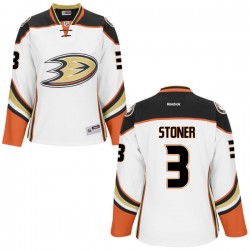 Women's Premier Anaheim Ducks Clayton Stoner White Official Reebok Jersey