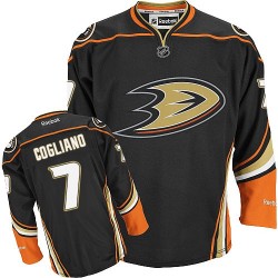 Adult Premier Anaheim Ducks Andrew Cogliano Black Third Official Reebok Jersey