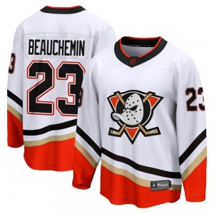 Youth Breakaway Anaheim Ducks Francois Beauchemin White Special Edition 2.0 Official Fanatics Branded Jersey