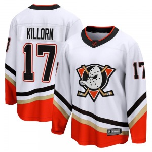 Youth Breakaway Anaheim Ducks Alex Killorn White Special Edition 2.0 Official Fanatics Branded Jersey