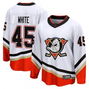 Youth Breakaway Anaheim Ducks Colton White White Special Edition 2.0 Official Fanatics Branded Jersey