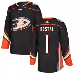 Youth Authentic Anaheim Ducks Lukas Dostal Black Home Official Adidas Jersey