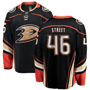 Adult Breakaway Anaheim Ducks Ben Street Black Home Official Fanatics Branded Jersey