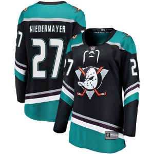 Women's Breakaway Anaheim Ducks Scott Niedermayer Black Alternate Official Fanatics Branded Jersey