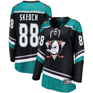 Women's Breakaway Anaheim Ducks Darian Skeoch Black Alternate Official Fanatics Branded Jersey