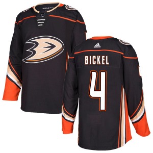 Adult Authentic Anaheim Ducks Stu Bickel Black Home Official Adidas Jersey