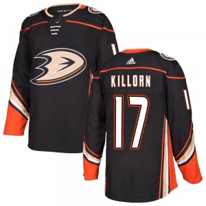 Adult Authentic Anaheim Ducks Alex Killorn Black Home Official Adidas Jersey
