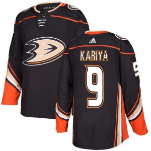 Adult Authentic Anaheim Ducks Paul Kariya Black Official Adidas Jersey