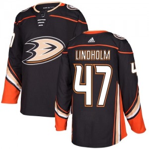Youth Premier Anaheim Ducks Hampus Lindholm Black Home Official Adidas Jersey