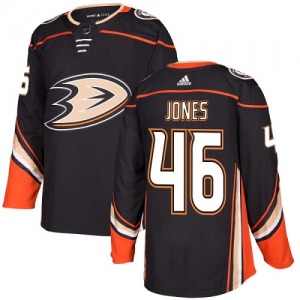 Youth Authentic Anaheim Ducks Max Jones Black Home Official Adidas Jersey