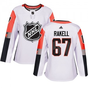 Women's Authentic Anaheim Ducks Rickard Rakell White 2018 All-Star Pacific Division Official Adidas Jersey