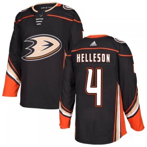 Youth Authentic Anaheim Ducks Drew Helleson Black Home Official Adidas Jersey
