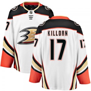 Youth Breakaway Anaheim Ducks Alex Killorn White Away Official Fanatics Branded Jersey